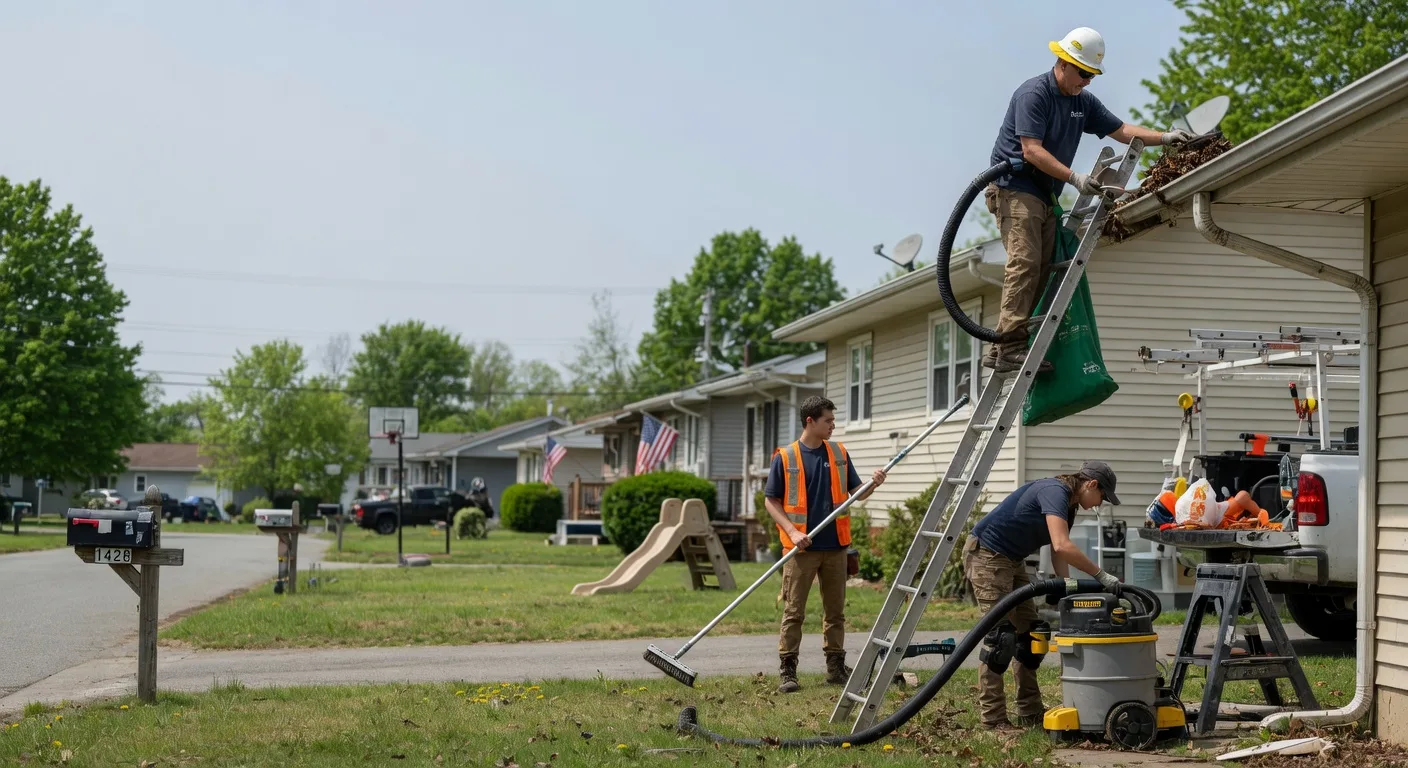 Gutter Installation in Pence Springs, WV near me